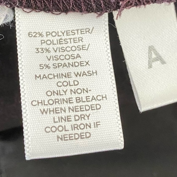 Ann Taylor Loft Purple Julie Trouser Pants Size 6 - Picture 10 of 14